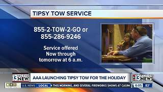 Tipsy Tow for the holiday