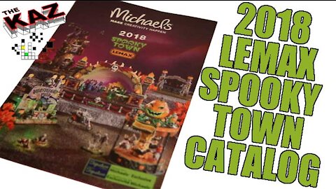 2018 Michael's Lemax Spooky Town Halloween Catalog