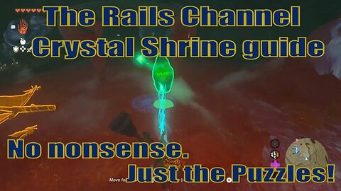 The Rails Channel Crystal Shrine guide - Zora's Domain | Zelda TOTK
