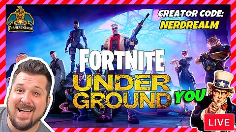 Kill 'Em with Love! Fortnite Underground w/ YOU! Creator Code: NERDREALM | Happy Valentine's Day!