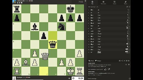 Daily Chess play - 1304 - Lost with advantage in Games 2 and 3