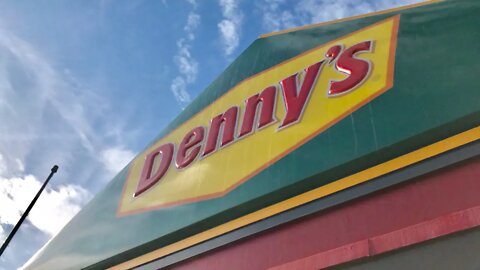 Checking out Denny's Restaurant for brunch