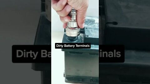 This Tool eliminates Car Battery corrosion INSTANTLY -#shorts