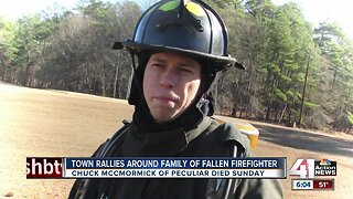 Peculiar community unites to honor fallen firefighter