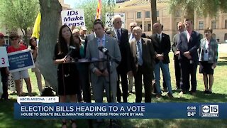 Controversial election bills heading to a vote