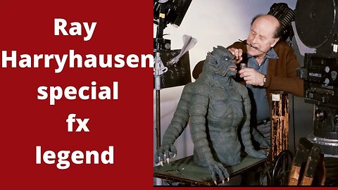 Remembering the legend Ray Harryhausen clips from my live stream