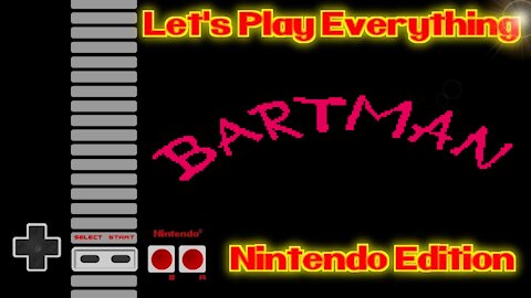 Let's Play Everything: Bartman Trilogy