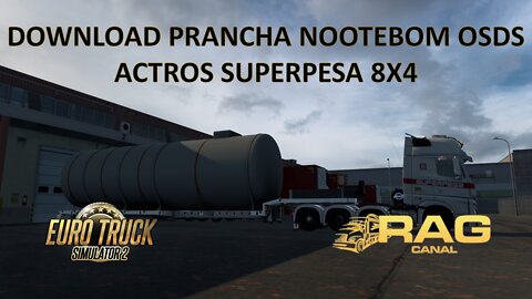 100% Mods Free: Actros Superpesa na Prancha Longa