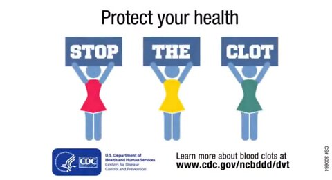 CDC attempt to provide cover for blood clots