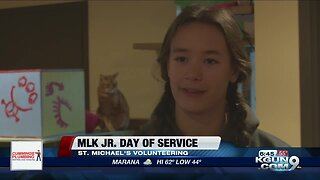 St. Michael School's MLK Jr. service day