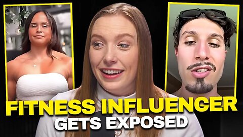 Female Fitness Influencer Gets EXPOSED By Gym Bro