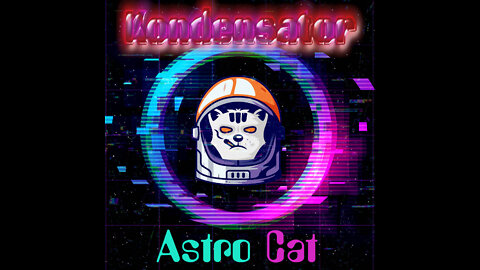 Astro Cat ( Synthwave / Retrowave / Vaporwave ) Kondensator