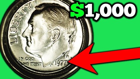 1977 Dimes Worth Money - Roosevelt Dime Error Coins!