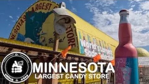 Van life Minnesota Roadside Attractions Worlds Largest Soda Collection & Largest Candy Store