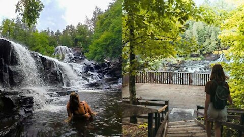 6 Bucket List Hikes That Lead To Waterfalls Hidden Deep In Quebec Forests