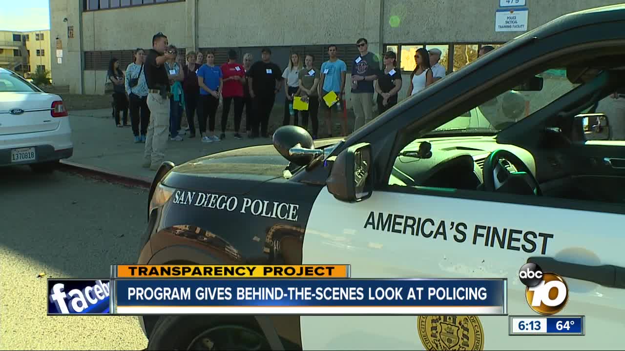 Program gives exclusive look at San Diego policing