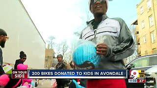 Avondale kids receive free bikes thanks to one man's efforts