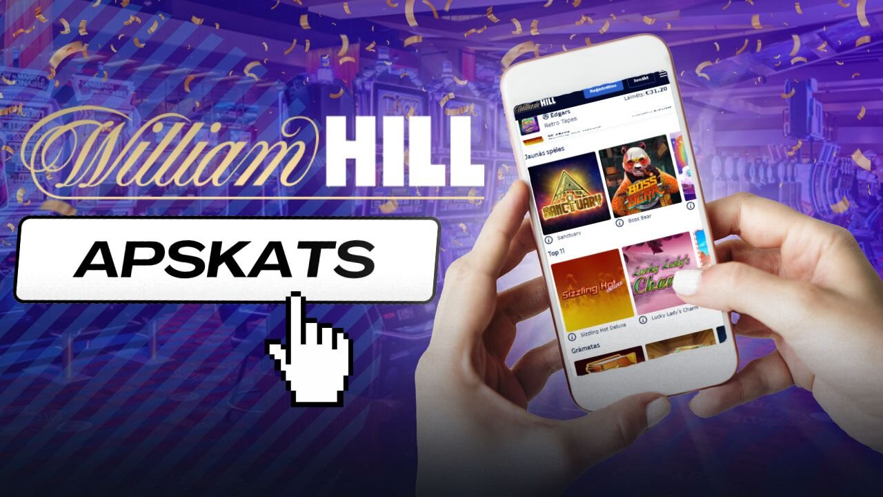 William Hill kazino apskats 🎱 Reģistrēšanās, bonusi, maksājumi un cits