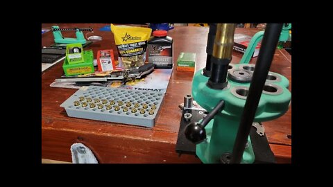 Redding T7, Hornady 44 Cal. 200 Gr. XTP, No. 44100, Starline Brass