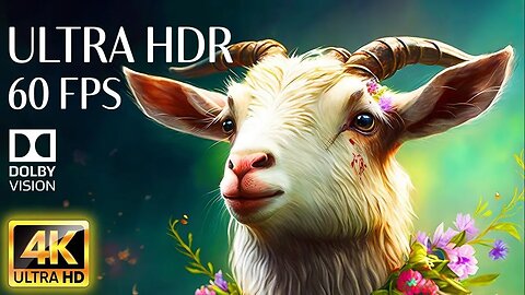 4K HDR 60fps Dolby Vision with Animal Sounds & Relaxing Music (Colorful Dynamic) #18