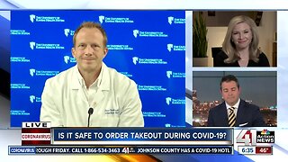 Is it safe to order takeout during COVID-19?