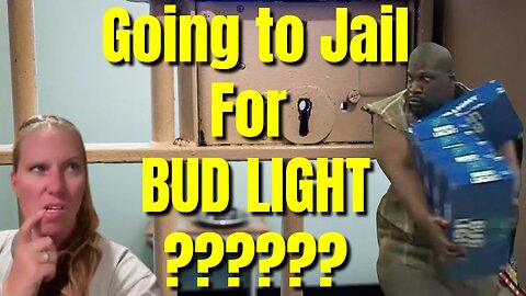 Why did he steal BUD LIGHT when he can get it for free ? Smart Thief Award !