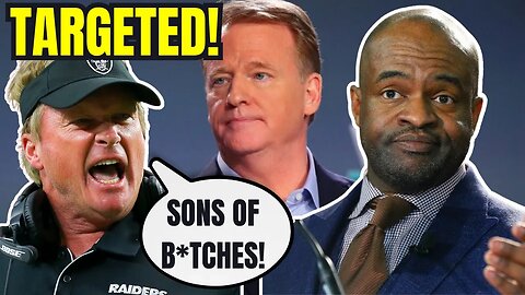 NFL, Roger Goodell, DeMaurice Smith EXPOSED in ALLEGED VENDETTA To Get JON GRUDEN FIRED from Raiders