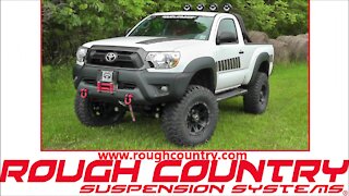 TOYOTA TACOMA THROWBACK BUILD- ROUGH COUNTRY LIFT