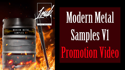 Modern Metal Samples V1 - Promotional Video