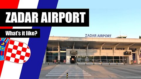 What's ZADAR Airport like after security? | Croatia