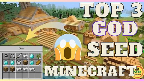 cool minecraft seeds bedrock edition,top 3 god seed for survival series, #minecraft #gaming