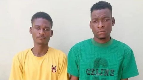 Two boys arrested for gang-raping a 15-yr-old hearing-impaired girl in Nasarawa.