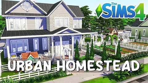 4br 4ba Urban Homestead | Sims 4