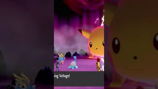 Pokémon Sword - Gigantamax Pikachu Used Rising Voltage!