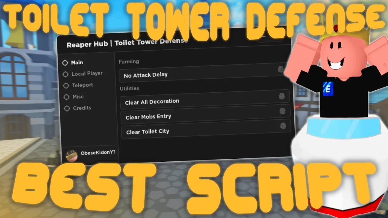 2023 Pastebin) The *BEST* Toilet Tower Defense Script! No Cooldown, INF  Cash, and Much More