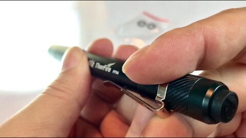 The amazingly slim ThorFire PF04 210 lumens CREE LED Pen Light Flashlight (Upgraded Version) review
