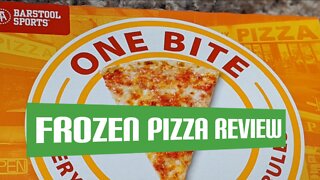 FROZEN PIZZA REVIEW: ONE BITE 5 Cheese Stone Baked Crust