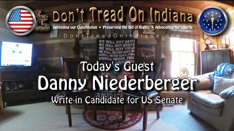 Danny Niederberger, write-in candidate for US Senate | Don’t Tread On Indiana