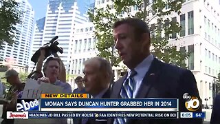 Ex-staffer accuses Hunter of grabbing her at party