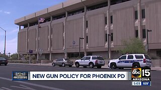 Phoenix police to implement policy tracking when an officer points a gun at someone
