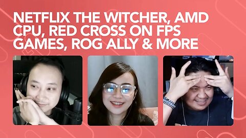 Netflix The Witcher Show Issues, ROG Ally Details, AMD CPU Problems, Red Cross on Games and more