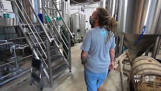 Laboring on Labor Day is a blessing at Crooked Thumb Brewery | Rebound Tampa Bay