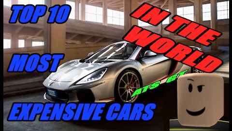 TOP 10 MOST EXPENSIVE CARS