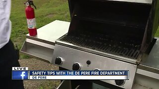 Grill safety with De Pere Fire