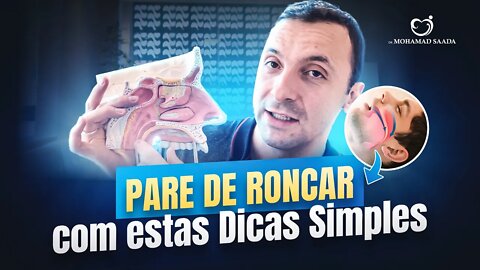 VOLTE A DORMIR EM PAZ! PARE DE RONCAR COM ESTAS DICAS SIMPLES