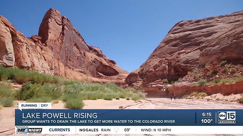 Nonprofit group wants Lake Powell to no longer exist in its current form