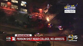 Person shot near Rio Salado College in Phoenix