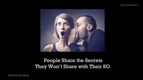 People Share the Secrets They Won't Share With Their Significant Other