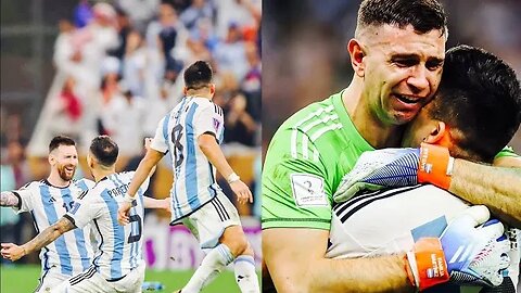 Lionel Messi EMOTIONAL CELEBRATION After WORLD CUP FINAL vs France | Argentina vs France Highlights