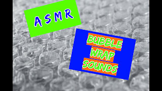 ASMR Bubble Wrap Sounds ~ Hand Movements